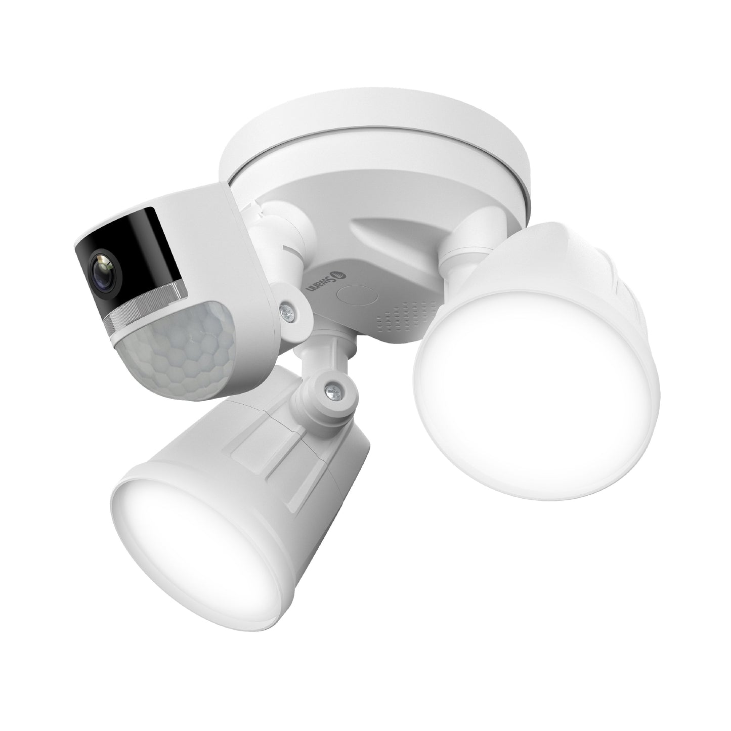 4K Floodlight Security Camera with 2-Way Talk, Siren with Heat & Motion Detection