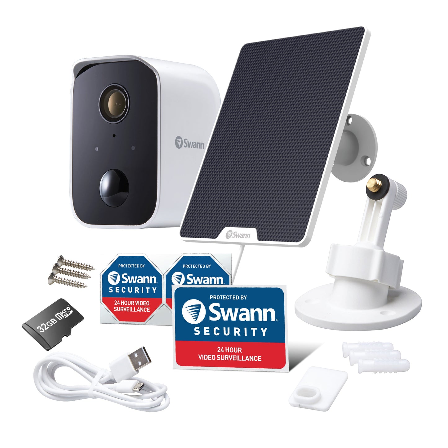 CoreCam™ Wireless Security Camera with Solar Charging Panel