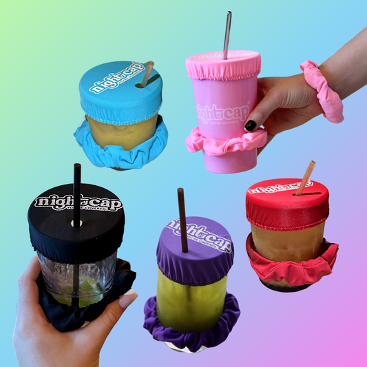 NightCap® Scrunchie Drink Cover | Color Pack